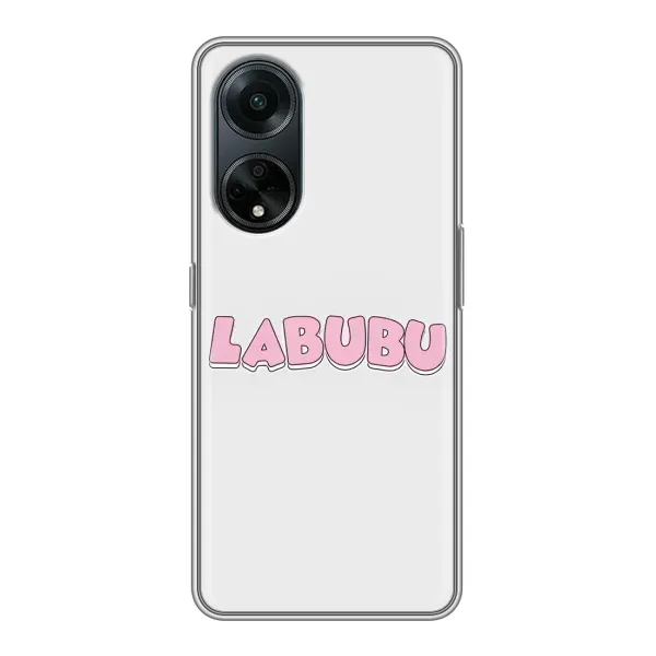 Чохол з принтом «Лого Лабубу» для OPPO A98
