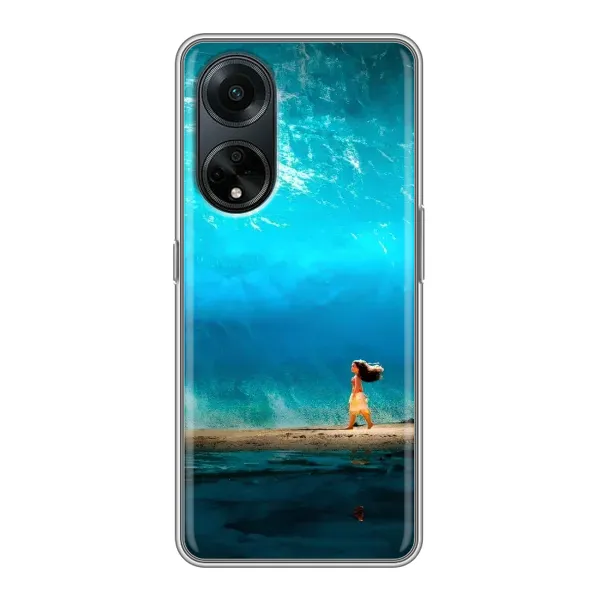 Чохол з принтом «Океан Моана» для OPPO A98