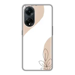 Чохол з принтом «Нюдова гілочка абстракція» для OPPO A98