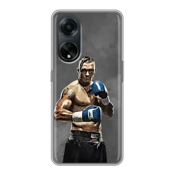 Чехол с принтом «Александр Усик» для OPPO A98 Чехол с принтом «Александр Усик» для OPPO A98