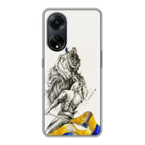 Чехлы Доброго вечора, ми за України для Оппо А98 (AlphaPrint) (Победа)