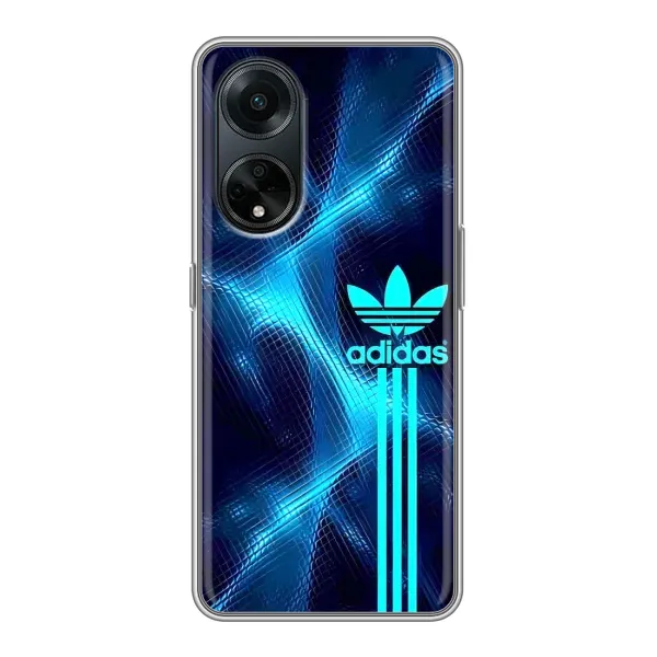 Чехол с принтом «Синий Адидас» для OPPO A98