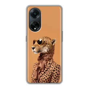 Чохол з принтом стильні тварини для OPPO A98:
ОППО А98 (Стильний леопард)
