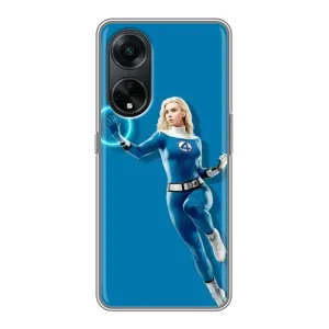 Чохол з принтом Фантастична четвірка для Oppo A98 (Сью Сторм політ)