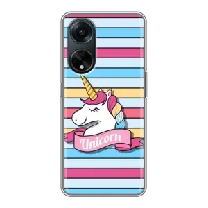 Чохол для OPPO A98:
ОППО А98 - (Єдинорожки - Новинки) (AlphaPrint) (Unicorn)