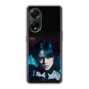 Чохли Венсдей на Oppo A98 Уенсдей (AlphaPrint) (погляд Венздей)