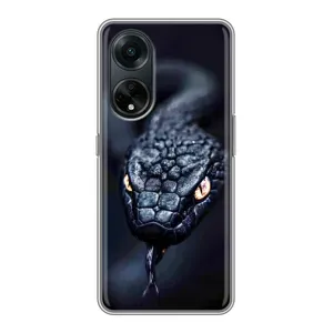 Чохол з принтом «Чорна змія» для OPPO A98