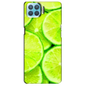 Чохли з фруктами для Oppo F17 Pro (VPrint) (Лайм)