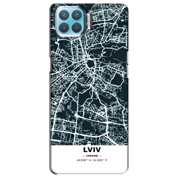 Чохол з принтом «Львів» для OPPO F17 Pro