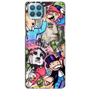 Чохли з крутими принтами для Oppo F17 Pro - (PREMIUMPrint) (Monopoly man)