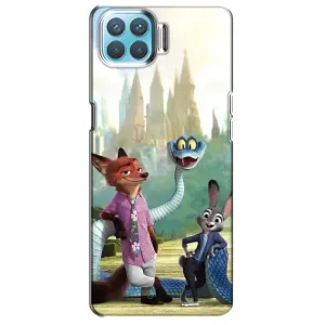 Чехол Зоотрополіс на Oppo F17 Pro (Герои мультфильма Зверополис)