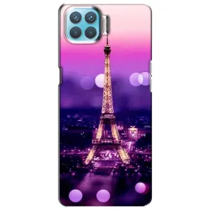 Чохол Ейфелева Вежа Oppo F17 Pro - (AlphaPrint) (Париж Башня)