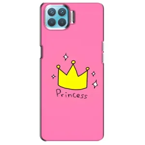 Чохол з картинкою (Стильні) Оппо Ф17 Про - (AlphaPrint) (Princess)