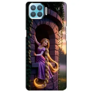 Чехол Рапунцель для Oppo F17 Pro (Рапунцель на башне)