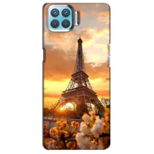 Чохол Ейфелева Вежа Oppo F17 Pro - (AlphaPrint) (Сонячня вежа)