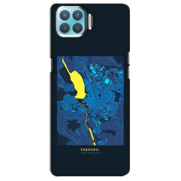 Чохол з принтом «Тернопіль» для OPPO F17 Pro