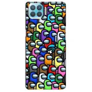 Чохли Амонг Ас для Oppo F17 Pro (AlphaPrint) (Убитий)