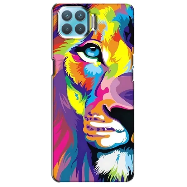Чехол с принтом «Яркий Лев» для OPPO F17 Pro