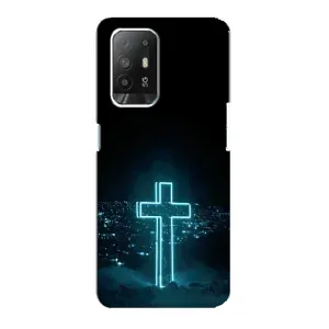 Чехол для Oppo F19 Pro Plus 5G (AlphaPrint) - (Христианские)