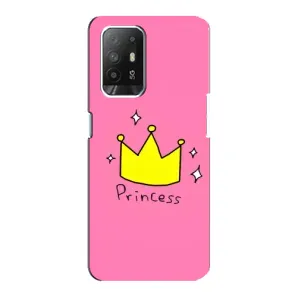 Чехол с картинкой (Стильные) для Оппо Ф19 Про Плюс - (AlphaPrint) (Princess)