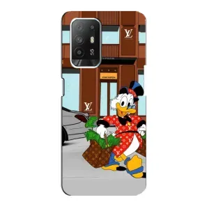 Чехлы для Oppo F19 Pro Plus 5G - Скрудж МакДак Louis Vuitton (PREMIUMPrint) (Скрудж ЛВ)