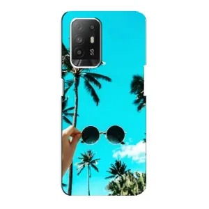 Силіконовий чохол з КАРТИНКАМИ літо для Oppo F19 Pro Plus 5G (AlphaPrint) (Погляд літо)