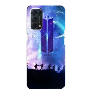 Чохли BTS для Oppo Find X3 Lite (AlphaPrint) (Army BTS)