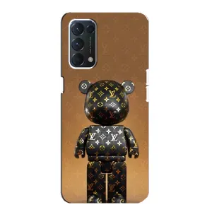 Чохли для Oppo Find X3 Lite - Bearbrick Louis Vuitton (PREMIUMPrint) (Bearbrick)
