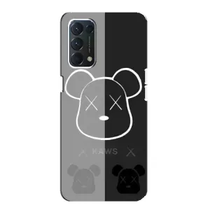Чохли для Oppo Find X3 Lite - Bearbrick Louis Vuitton (PREMIUMPrint) (БеарБрік очі)