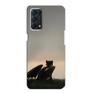 Чохол як приборкати дракона на Oppo Find X3 Lite (Беззубик)