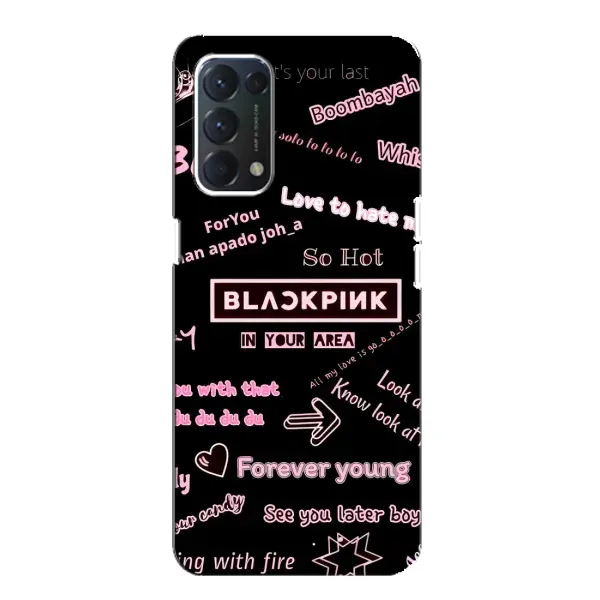 Чехол с принтом «BLACKPINK» для OPPO Find X3 Lite