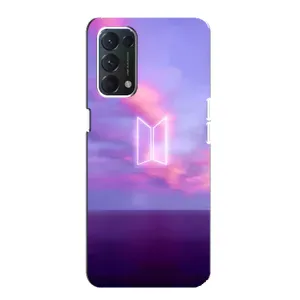 Чохли BTS для Oppo Find X3 Lite (AlphaPrint) (BTS логотип)