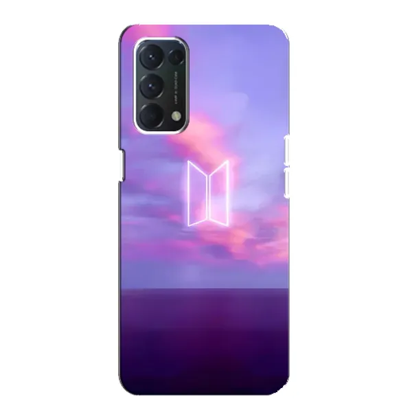 Чохол з принтом «BTS логотип» для OPPO Find X3 Lite Чохол з принтом «BTS логотип» для OPPO Find X3 Lite