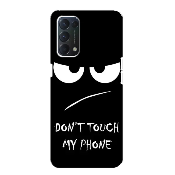 Чехол с принтом «Dont Touch» для OPPO Find X3 Lite Чехол с принтом «Dont Touch» для OPPO Find X3 Lite