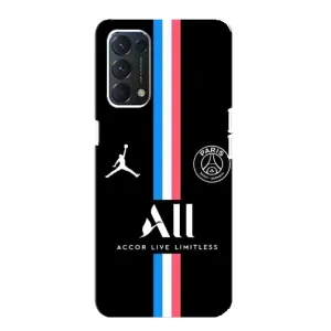 Чохли PSG для Oppo Find X3 Lite (AlphaPrint) (футболка ПСЖ)