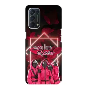 Чохол Гра в кальмара для Oppo Find X3 Lite (Охоронці Гра кальмара)