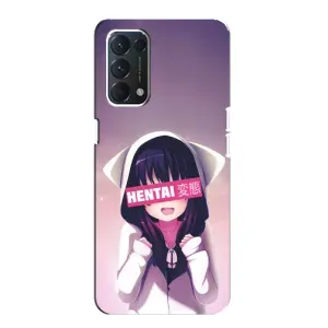 Чехлы Персонажи Аниме Наруто для Oppo Find X3 Lite (AlphaPrint) (Hentai chan)