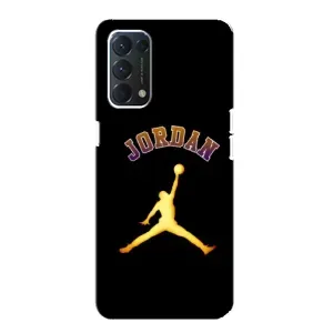 Чохли для Oppo Find X3 Lite - з картинкою JORDAN (AlphaPrint) (Jordan Gold)