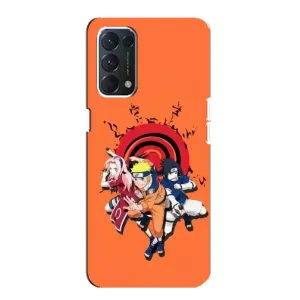 Naruto Anime Чохли для OPPO Знайти ХЗ Лайт (AlphaPrint) (команда Наруто)