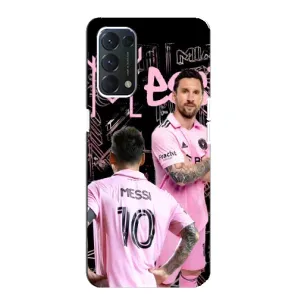 Чохли для OPPO Знайти ХЗ Лайт - Лео Мессі Маямі (Король Мессі)