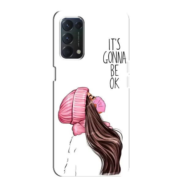 Чехол с принтом «Коронавирус» для OPPO Find X3 Lite