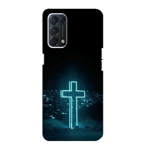 Чехол с принтом «Крест и город» для OPPO Find X3 Lite Чехол с принтом «Крест и город» для OPPO Find X3 Lite