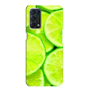Чохли з фруктами для Oppo Find X3 Lite (VPrint) (Лайм)