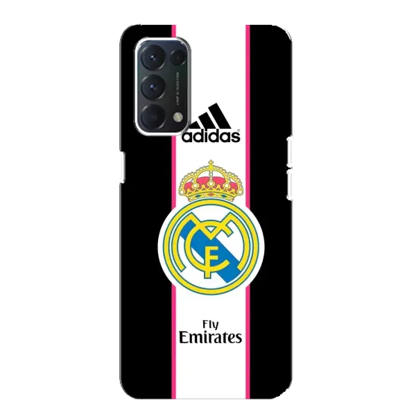 Чохол з принтом «лого Real Madrid» для OPPO Find X3 Lite Чохол з принтом «лого Real Madrid» для OPPO Find X3 Lite