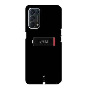 Чехлы для любимой на OPPO Знайти ХЗ Лайт (VPrint) (Love battery)