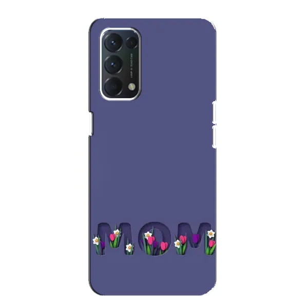 Чехол с принтом «Мама в цветах» для OPPO Find X3 Lite