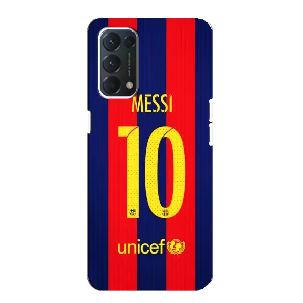 Чехол с принтом «Messi Barca 10» для OPPO Find X3 Lite Чехол с принтом «Messi Barca 10» для OPPO Find X3 Lite