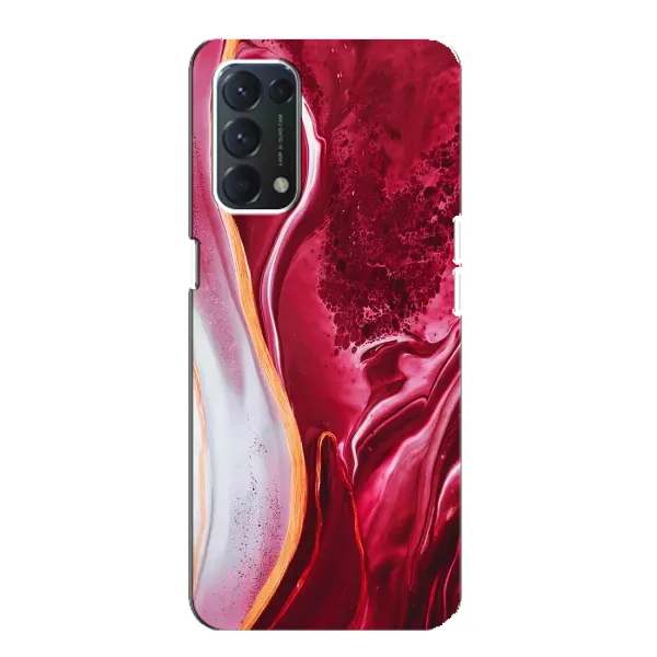 Чохол з принтом «Мрамор червоний» для OPPO Find X3 Lite Чохол з принтом «Мрамор червоний» для OPPO Find X3 Lite
