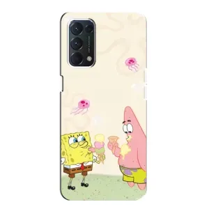 Чохол Губка Боб для OPPO Знайти ХЗ Лайт (Патрік і Боб)