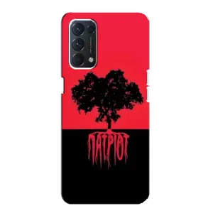 Украинские Чехлы для Oppo Find X3 Lite с картинкой УПА (AlphaPrint) (Патріот)